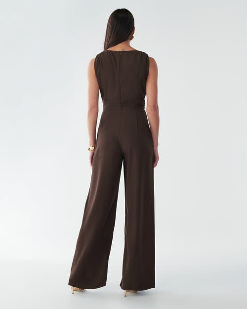 Bwldr Parker Jumpsuit In Brown