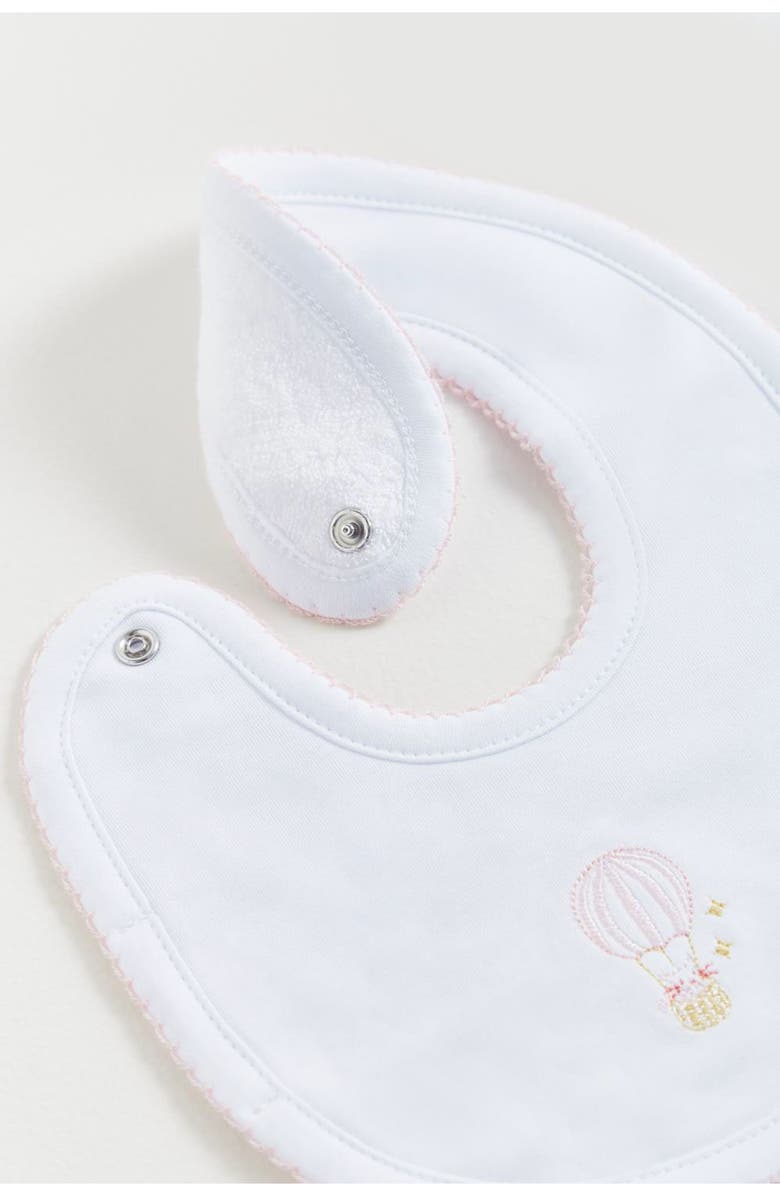 Babycottons Premium Peruvian Pima Cotton Robin Small Bib For Infant, Alternate, color, Pink