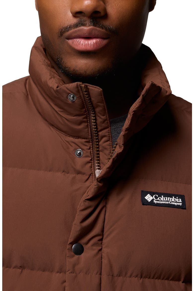Wallowa Down Puffer Vest, Alternate, color, TOBACCO