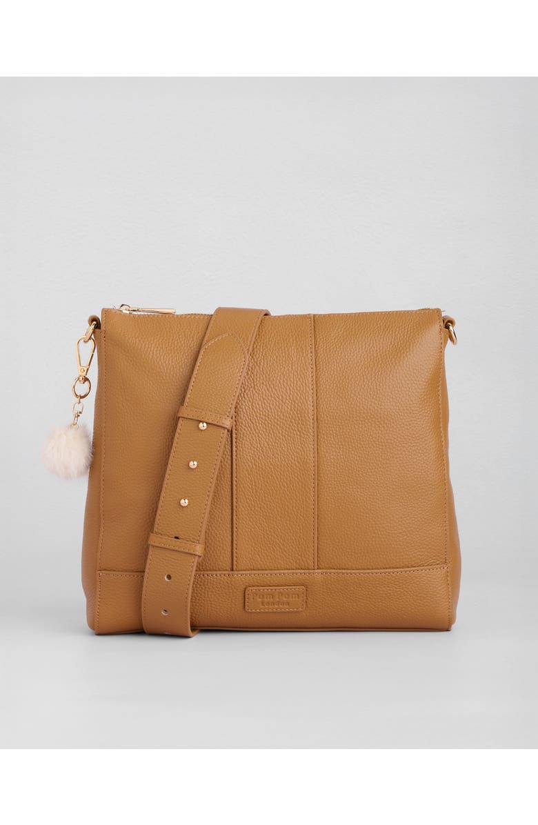 Pom Pom London Westminster Crossbody Bag, Alternate, color, Maple