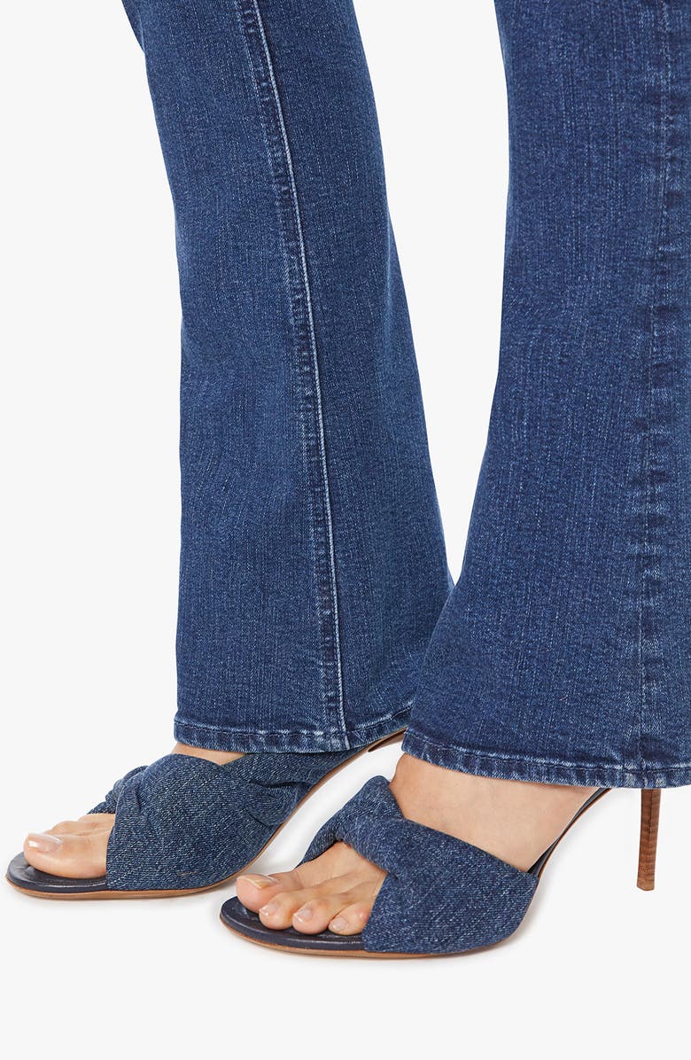 MOTHER Runaway High Waist Flare Jeans, Alternate, color, Start Your Engines