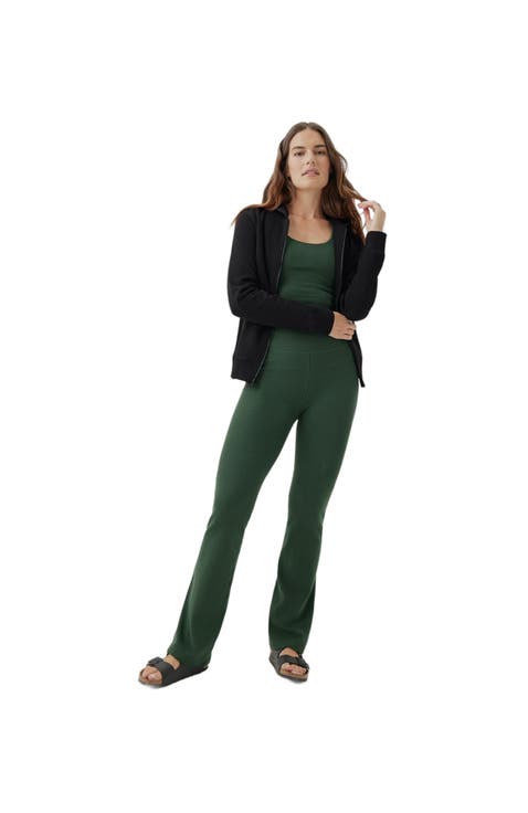 Organic Cotton Brushed Fleece Zip Hoodie