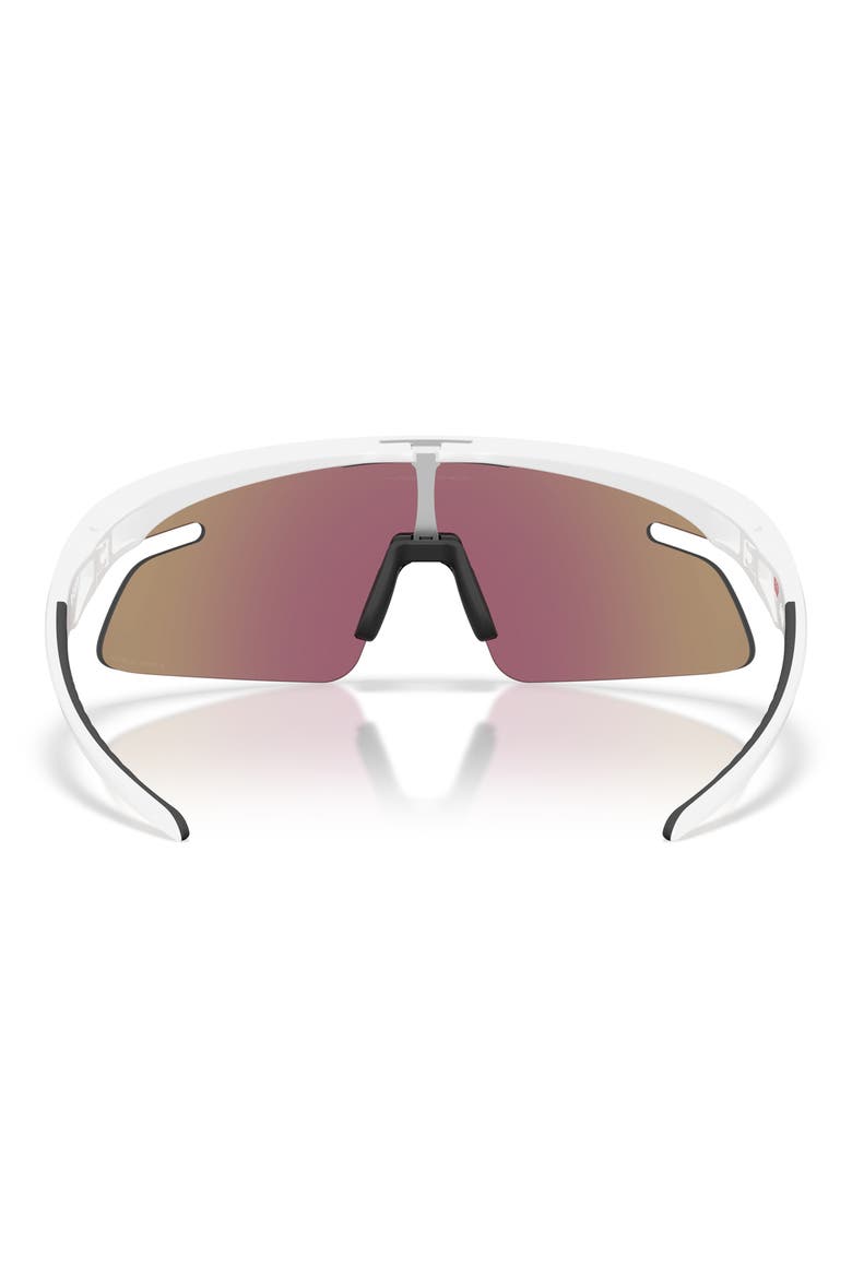 Gender Inclusive Rslv Lite 50mm Rectangle Sunglasses, Alternate, color, MATTE WHITE / PRIZM SAPPHIRE