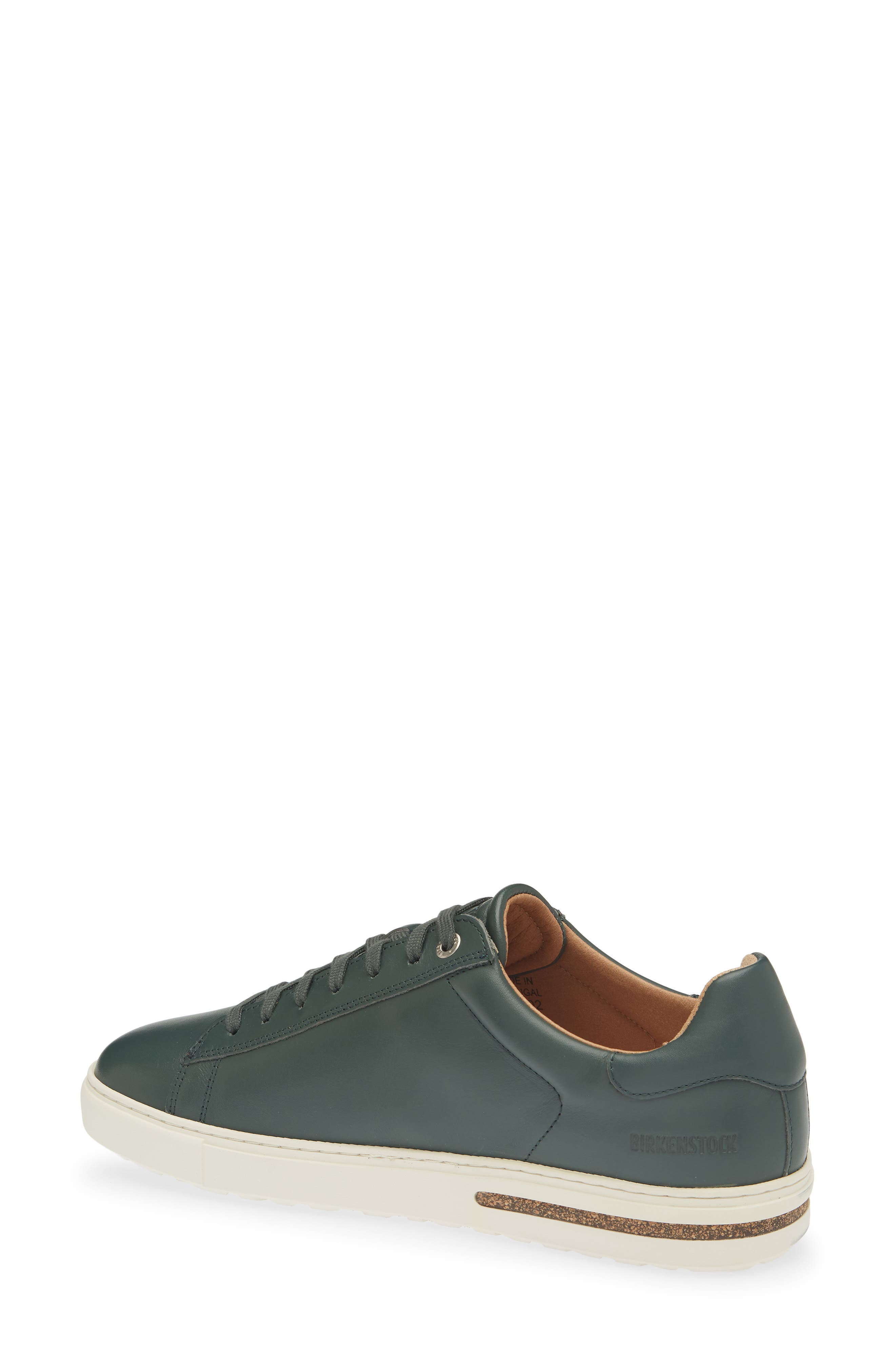 Bend Low Leather Sneaker, Alternate, color, THYME