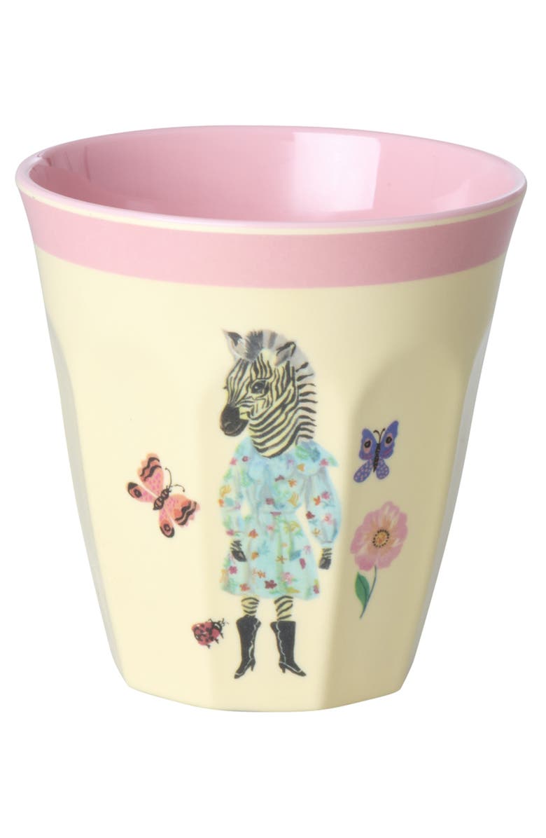 Rice by Rice x Nathalie Lété Set of 6 Melamine Cups, Alternate, color, 