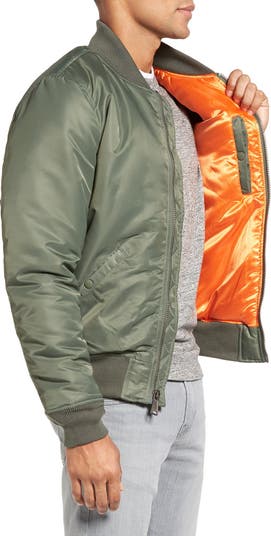Schott NYC Water Resistant MA-1 Flight Jacket | Nordstrom