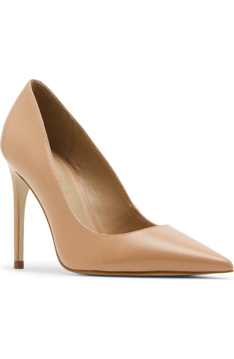 Steve Madden Noir Pointed Toe Pump, Main, color, Tan Leather