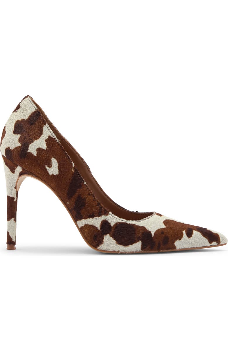 Steve Madden Reya Genuine Calf Hair Pump, Alternate, color, Brown Multi