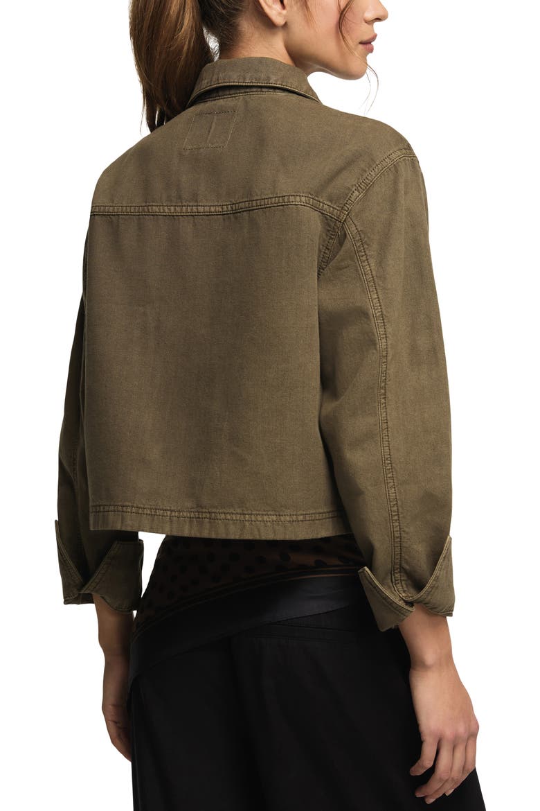 Denim Utility Jacket, Alternate, color, EASY DAY WASH