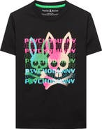 Psycho Bunny Kids' Landon Wordmark Tee