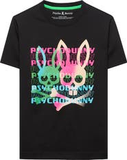 Psycho Bunny Kids' Landon Wordmark Tee