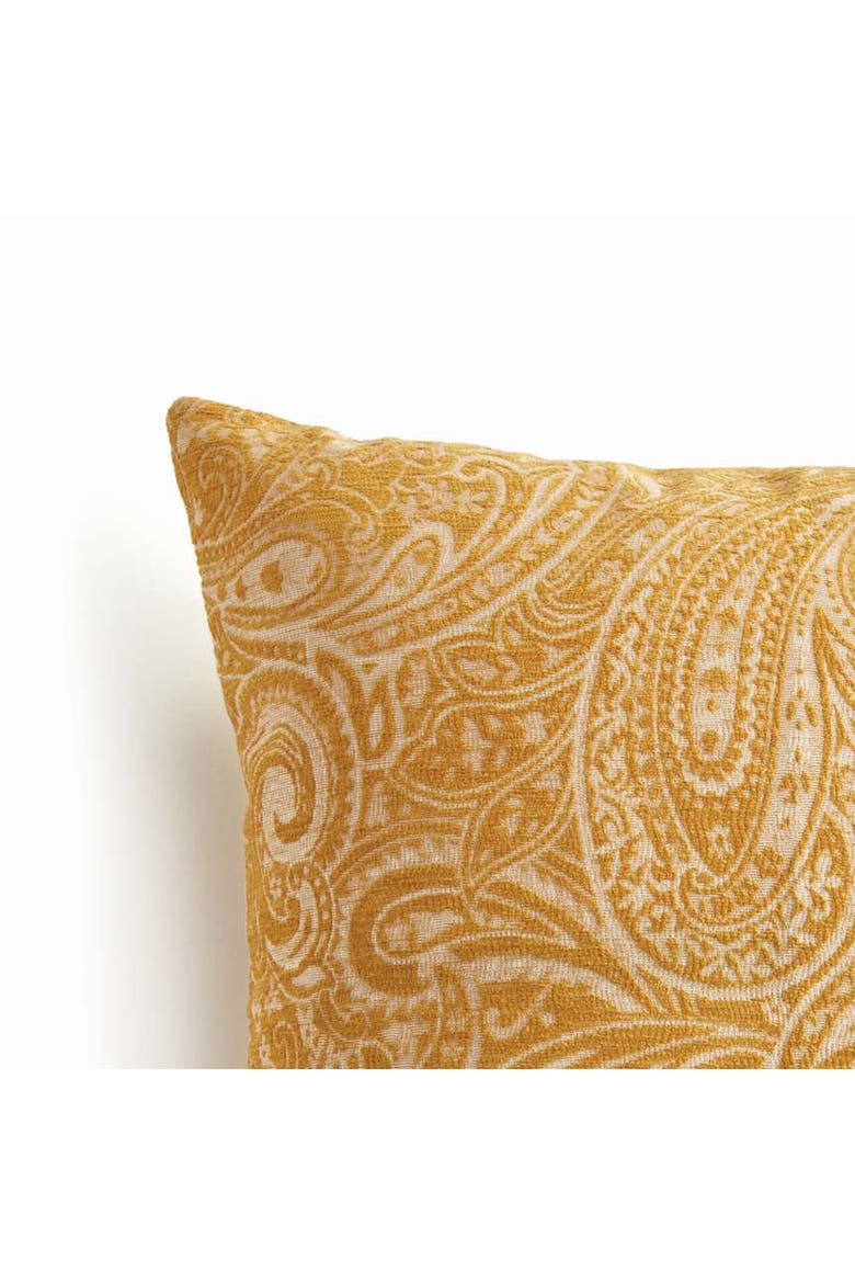 Yara Square Indoor-Outdoor Pillow 20", Alternate, color, Yellow