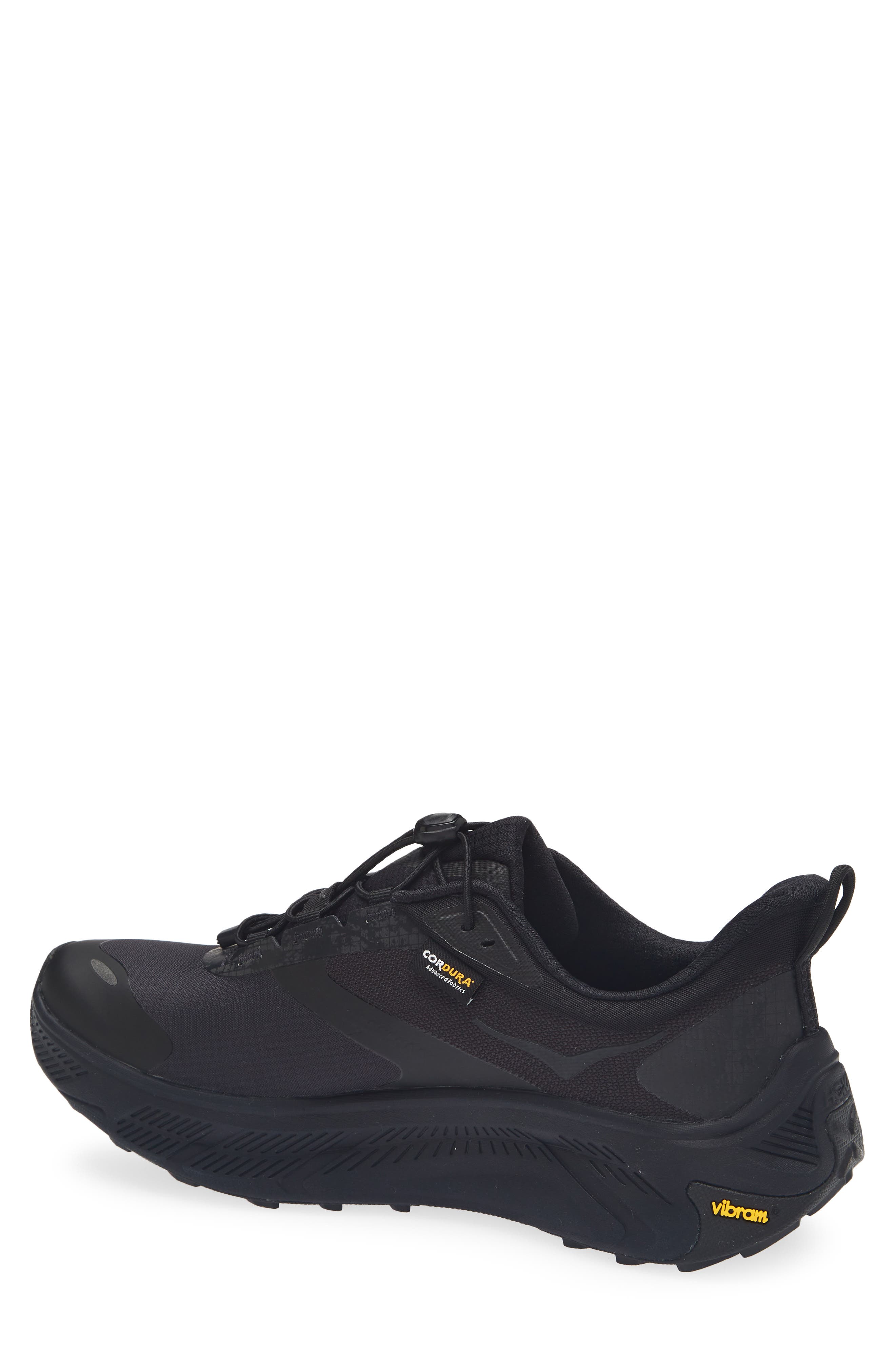 HOKA Transport 2 Gore-Tex<sup>®</sup> Waterproof Sneaker, Alternate, color, Black / Black