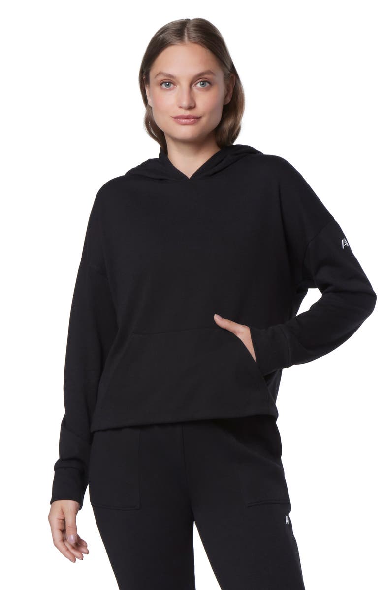 Andrew Marc Sport Long Sleeve Drop Shoulder Hoodie, Alternate, color,