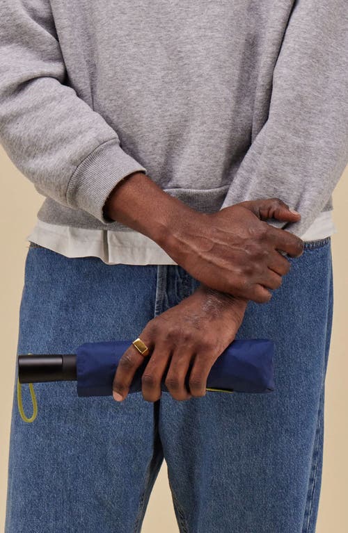 Original Duckhead Compact Umbrella With Automatic Open-close Function In Blue