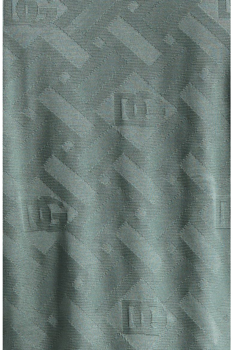 Jacquard Silk Polo, Alternate, color, GRIGIO ROCCIA