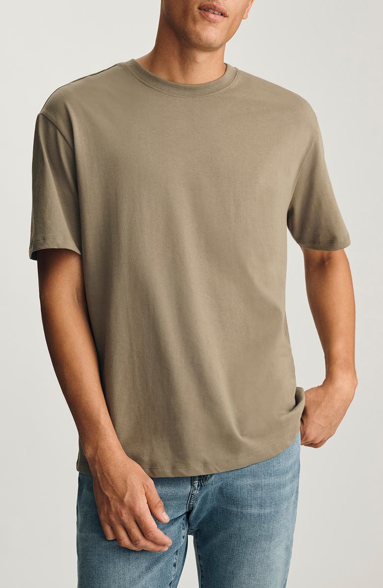 Mavi Jeans Relaxed Fit Cotton T-Shirt, Main, color, Dusky Green
