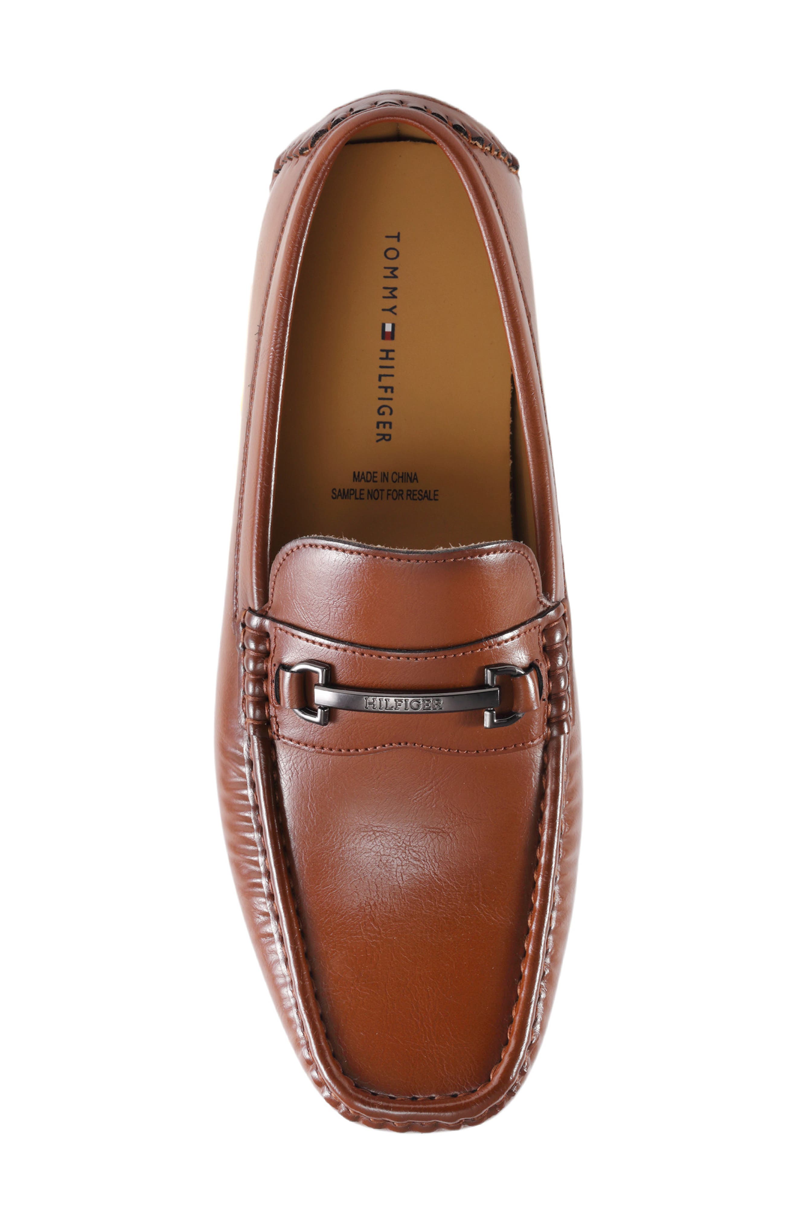 Adlan Faux Leather Driver, Alternate, color, MEDIUM BROWN