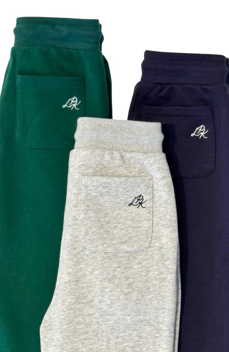 Little Paper Kids Benny Jogger, Alternate, color, Heather Grey Fleece