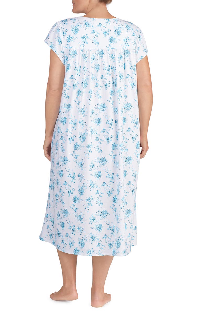 Eileen West Cotton Jersey Nightgown, Alternate, color,