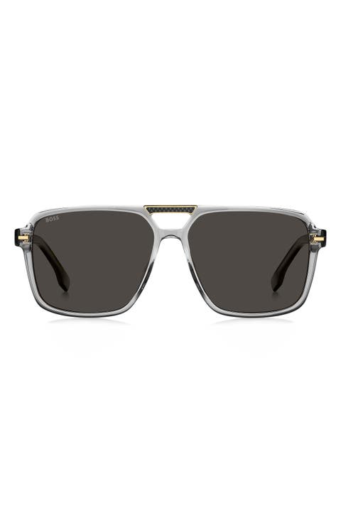 59mm Square Sunglasses