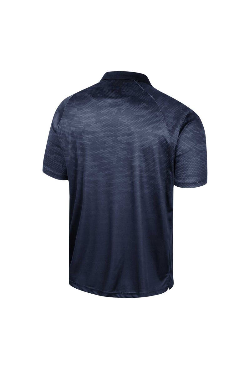 COLOSSEUM Men's Colosseum Navy Virginia Cavaliers Honeycomb Raglan Polo, Alternate, color, Navy