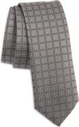 BOSS Micropattern Silk Blend Tie