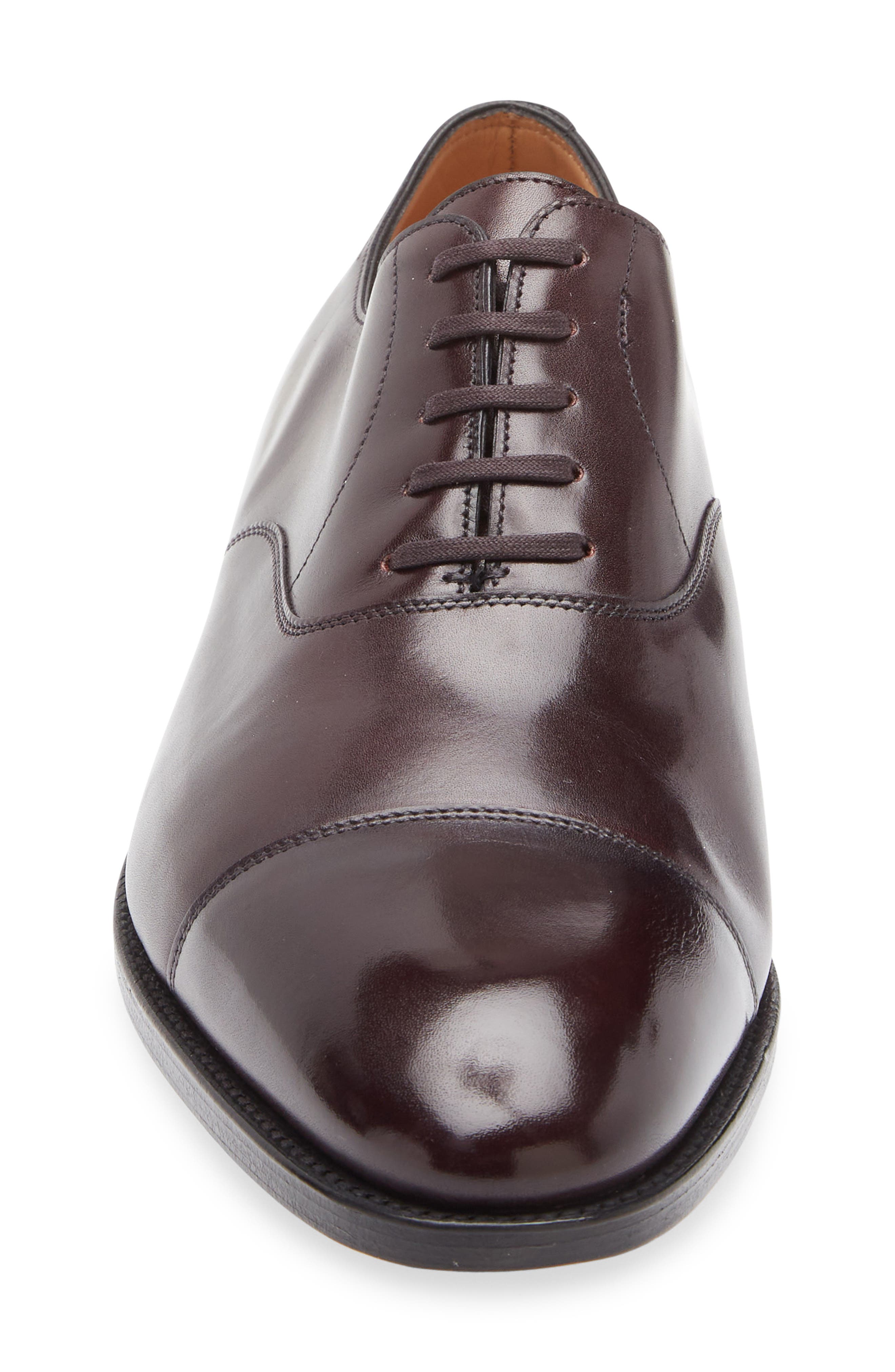John Lobb City II Cap Toe Oxford, Alternate, color, Oxblood
