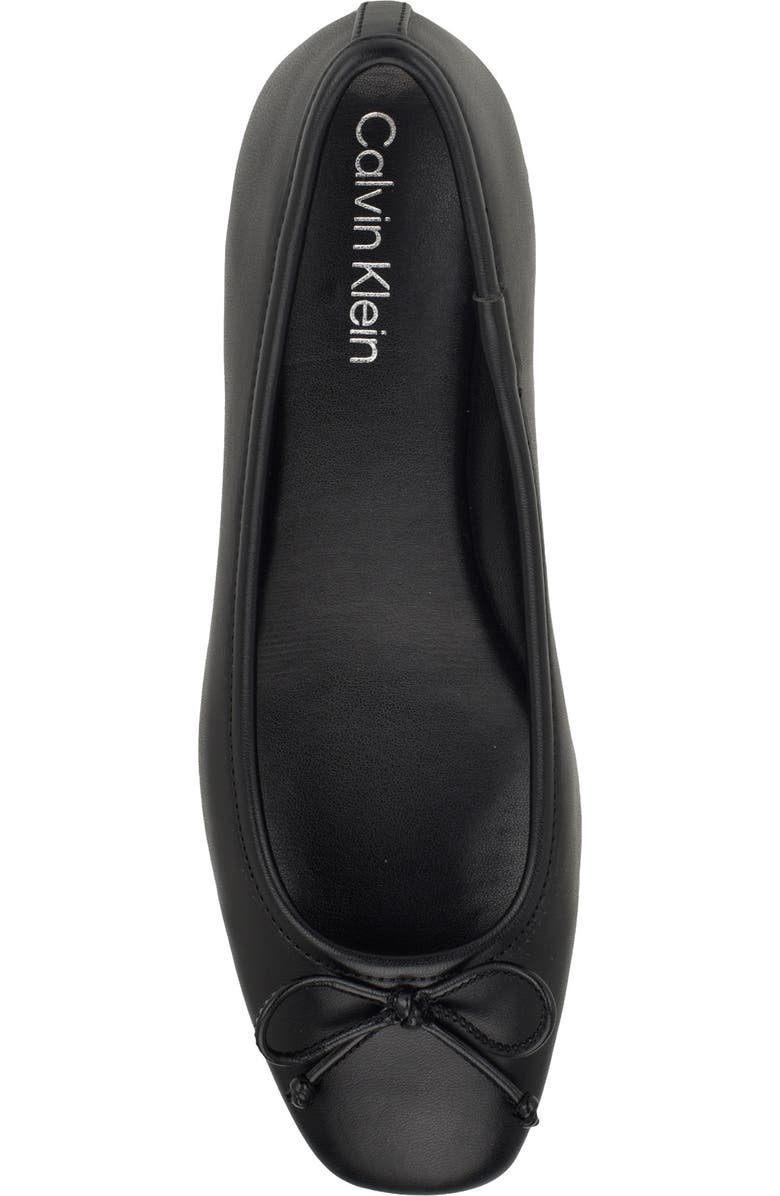 Calvin Klein Bronte Ballet Flat, Alternate, color, Black