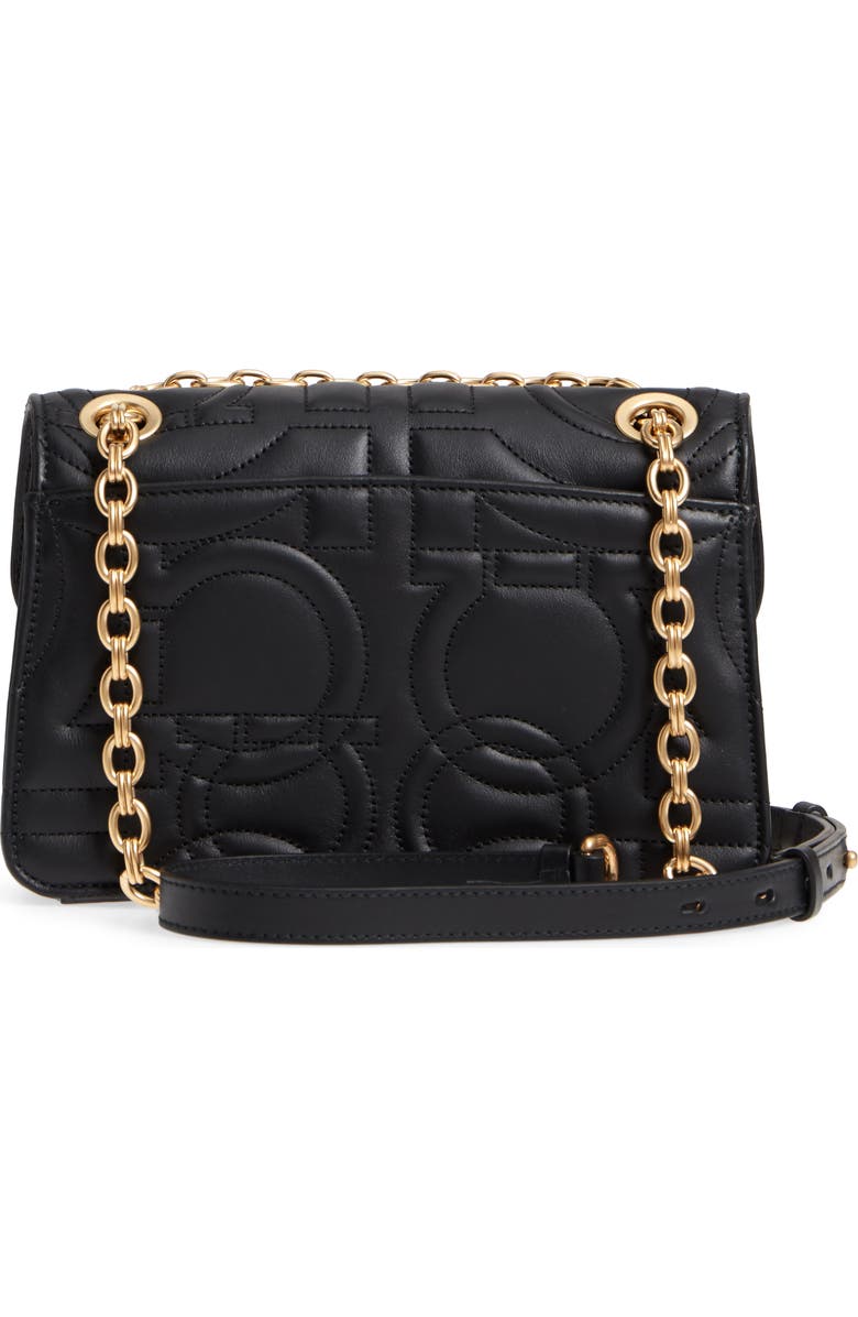 FERRAGAMO Salvatore Ferragamo Quilted Gancio Leather Shoulder Bag, Alternate, color,