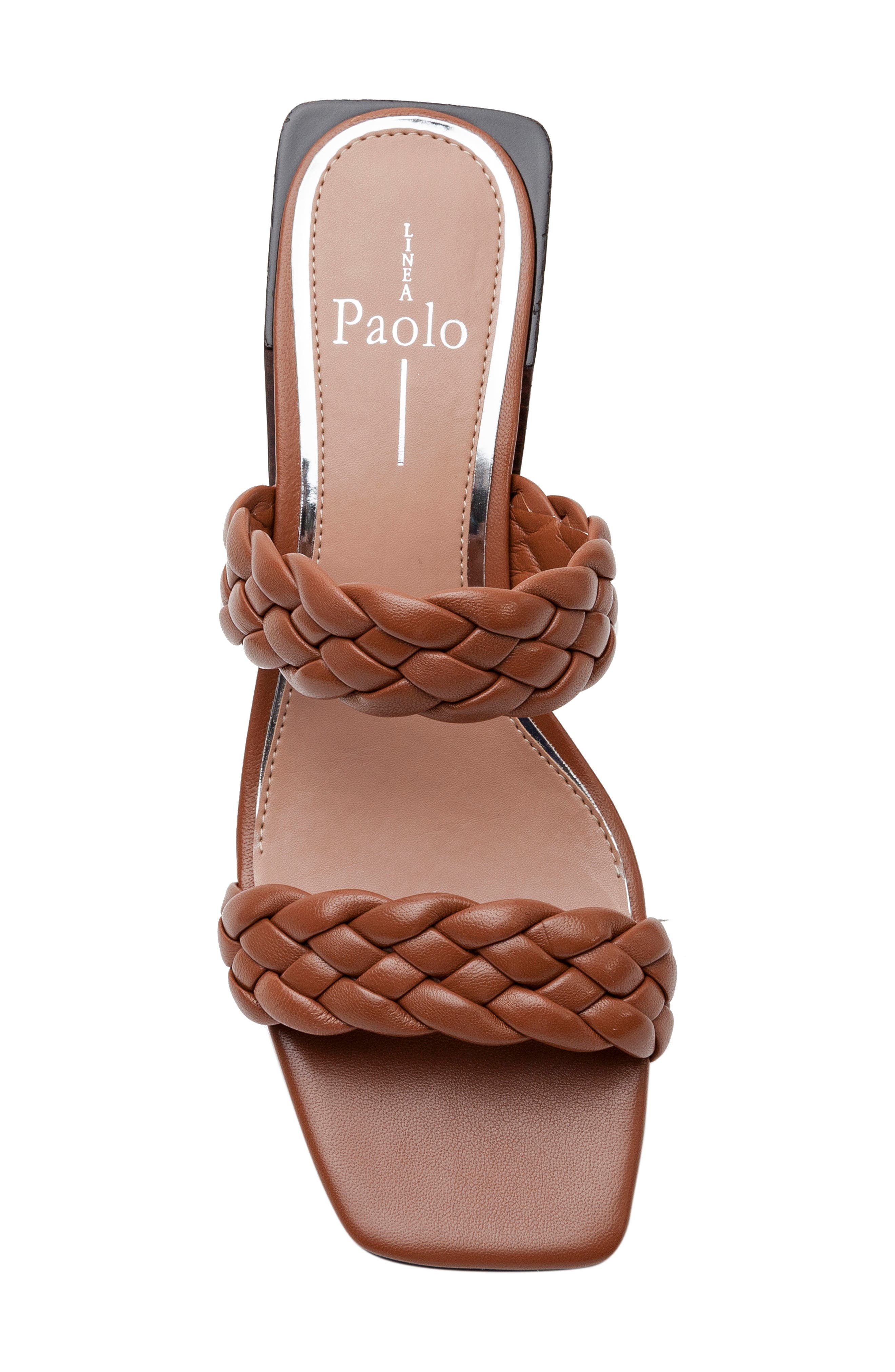 Linea Paolo Irene Sandal, Alternate, color, Cognac