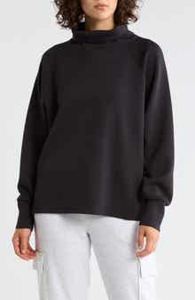 Z by Zella Whisper Knit Turtleneck Sweatshirt
