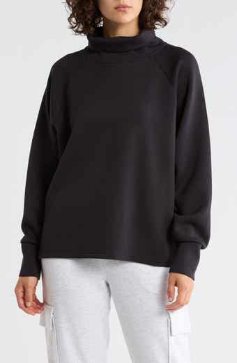 Z by Zella Whisper Knit Turtleneck Sweatshirt
