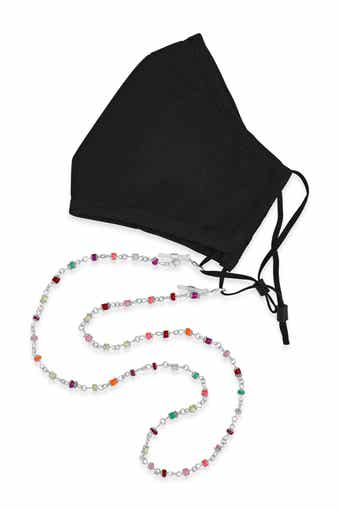 Sterling Forever Beaded Station Chain Leash
