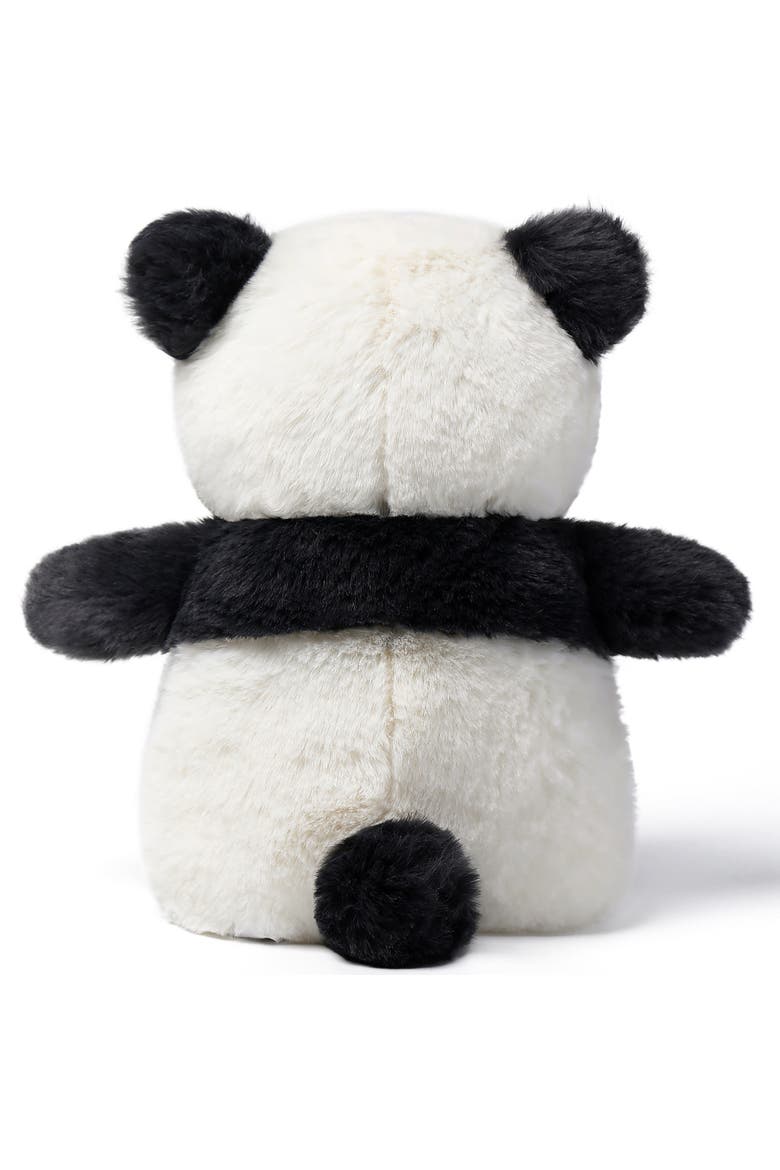 Shy Panda Cub 7in Plush, Alternate, color, Multicolored