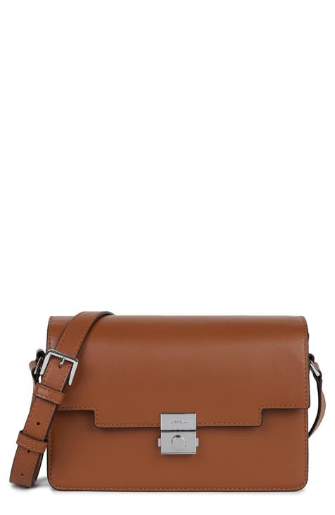 Nordstrom store all leather Crossbody bag