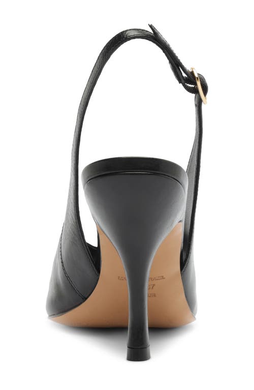 Arezzo Olivia Slingback Peep Toe Pump In Multi