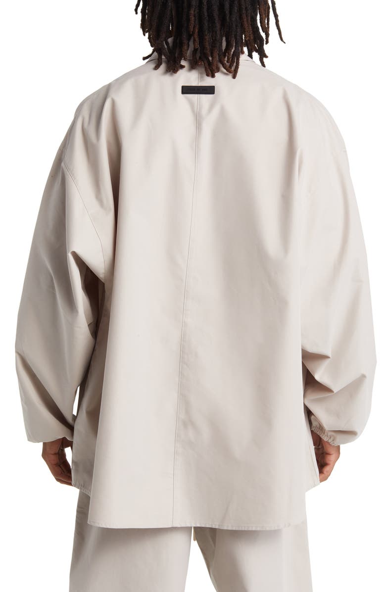 Fear of God Essentials Button-Up Shirt, Alternate, color, 