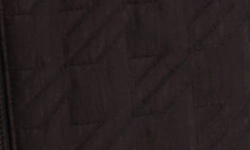 Ted Baker Thova Relaxed Fit Quilted Overshirt In Black