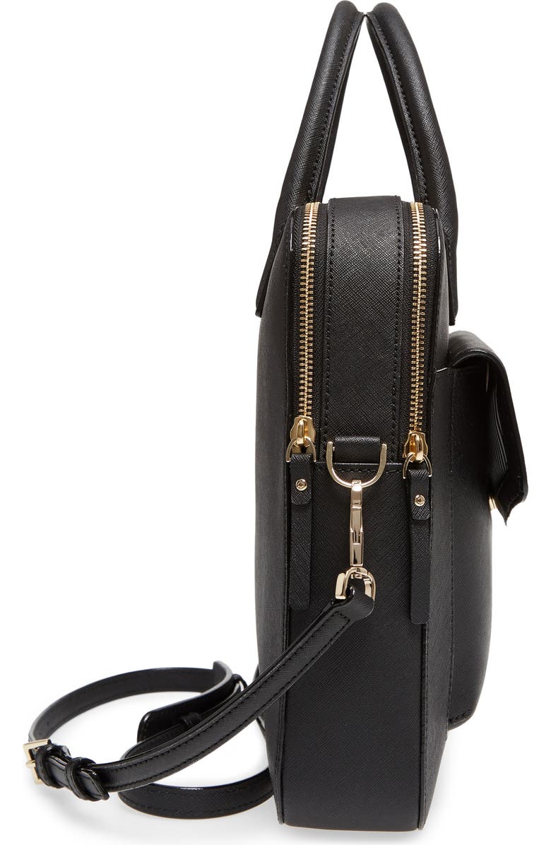 Kate Spade New York 13-inch leather laptop bag, Alternate, color,