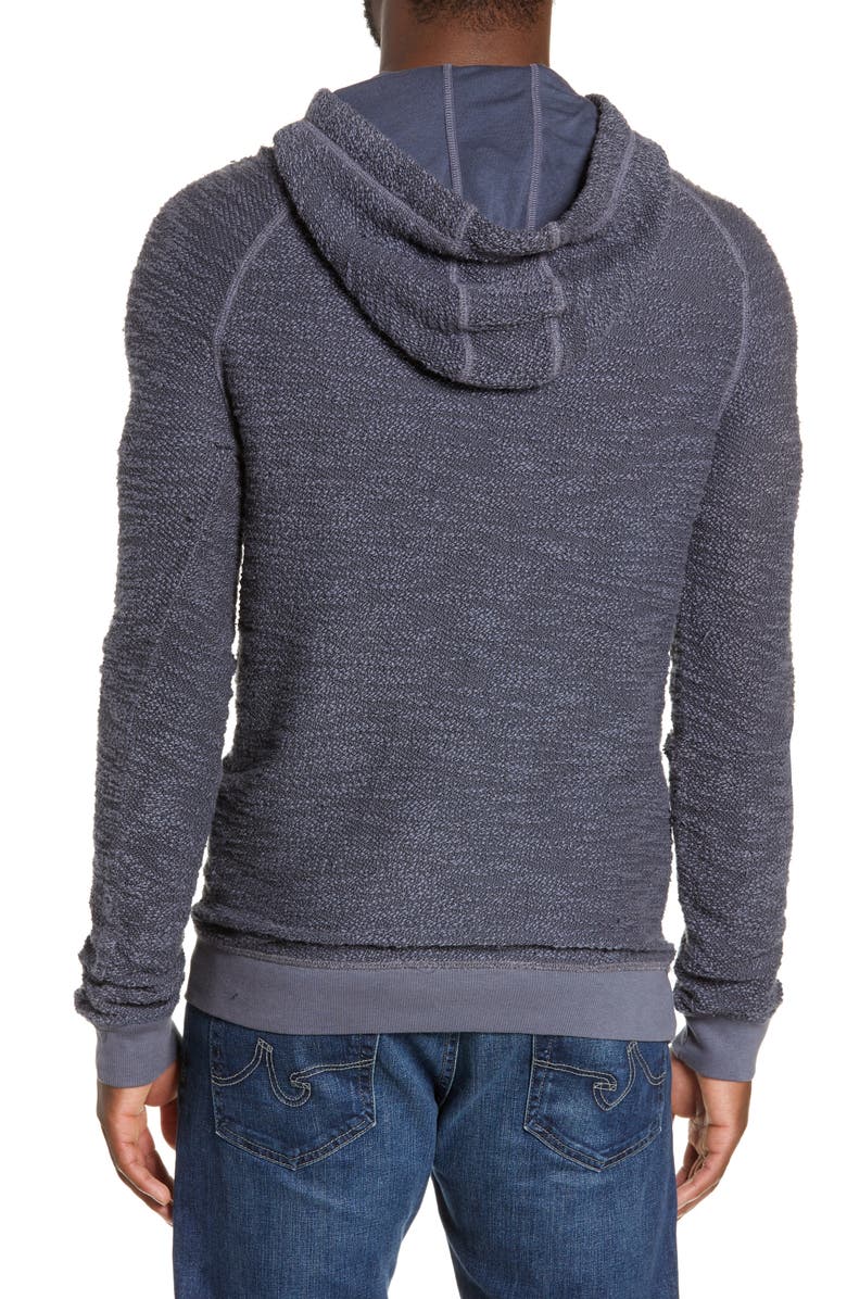 Mills Supply by Splendid Huntington Bouclé Knit Hoodie, Alternate, color,