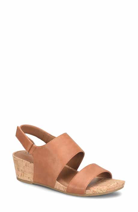 EUROSOFT Reba Slingback Wedge Sandal