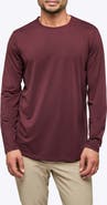 Cuts AO Curved Hem Long Sleeve T-Shirt