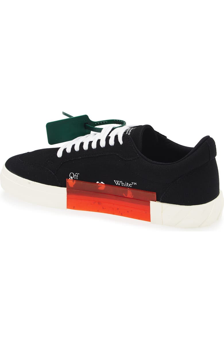 Off-White Low Vulcanized Canvas Sneaker, Alternate, color,
