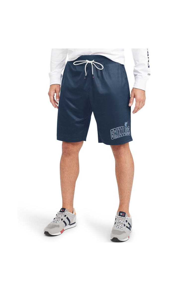 Men's Tommy Jeans Navy Memphis Grizzlies Mike Mesh Basketball Shorts, Main, color, Navy