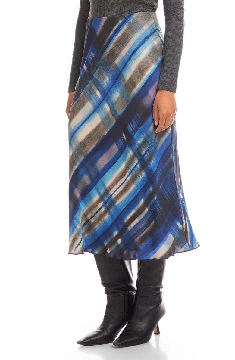 FIFTEEN TWENTY Mia Print Midi Skirt, Alternate, color, Print