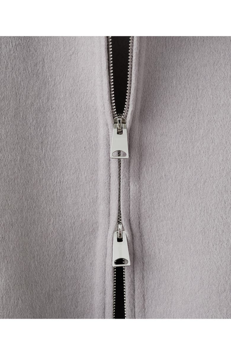 MANGO Wool Blend Jacket, Alternate, color, Grey