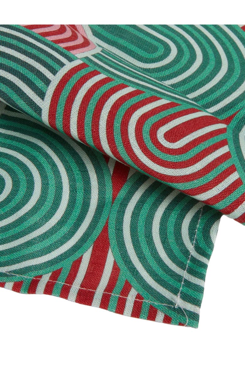 La DoubleJ Large Napkins Set Of 2 (45X45) Slinky Verde Green, Alternate, color, 
