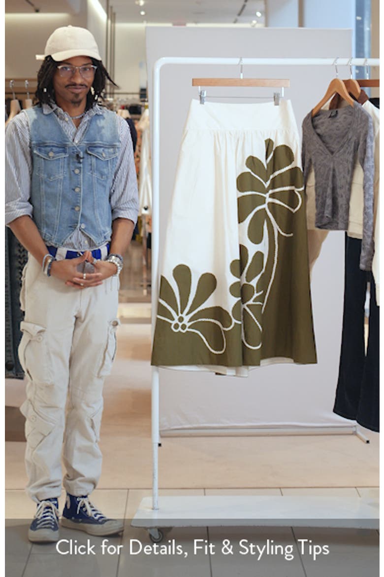 Palermo Botanical Midi Skirt video