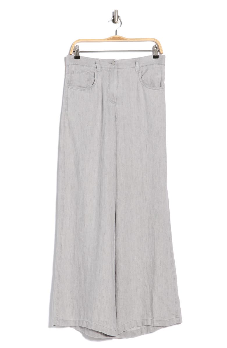 TWP Tiny Dancer Wide Leg Pants, Main, color, Light Heather Grey 2